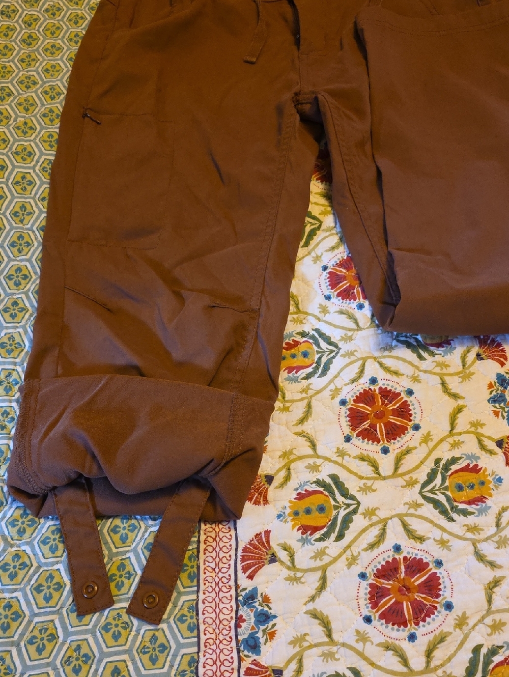 Prana Halle Pants Chocolate Brown 10 - Picture 5 of 6